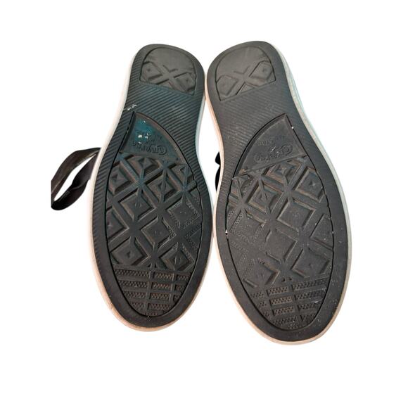 Converse Chuck Taylor‎ All Star Lift Platform Bows Satin Black Size 9 EUC - Picture 5 of 6